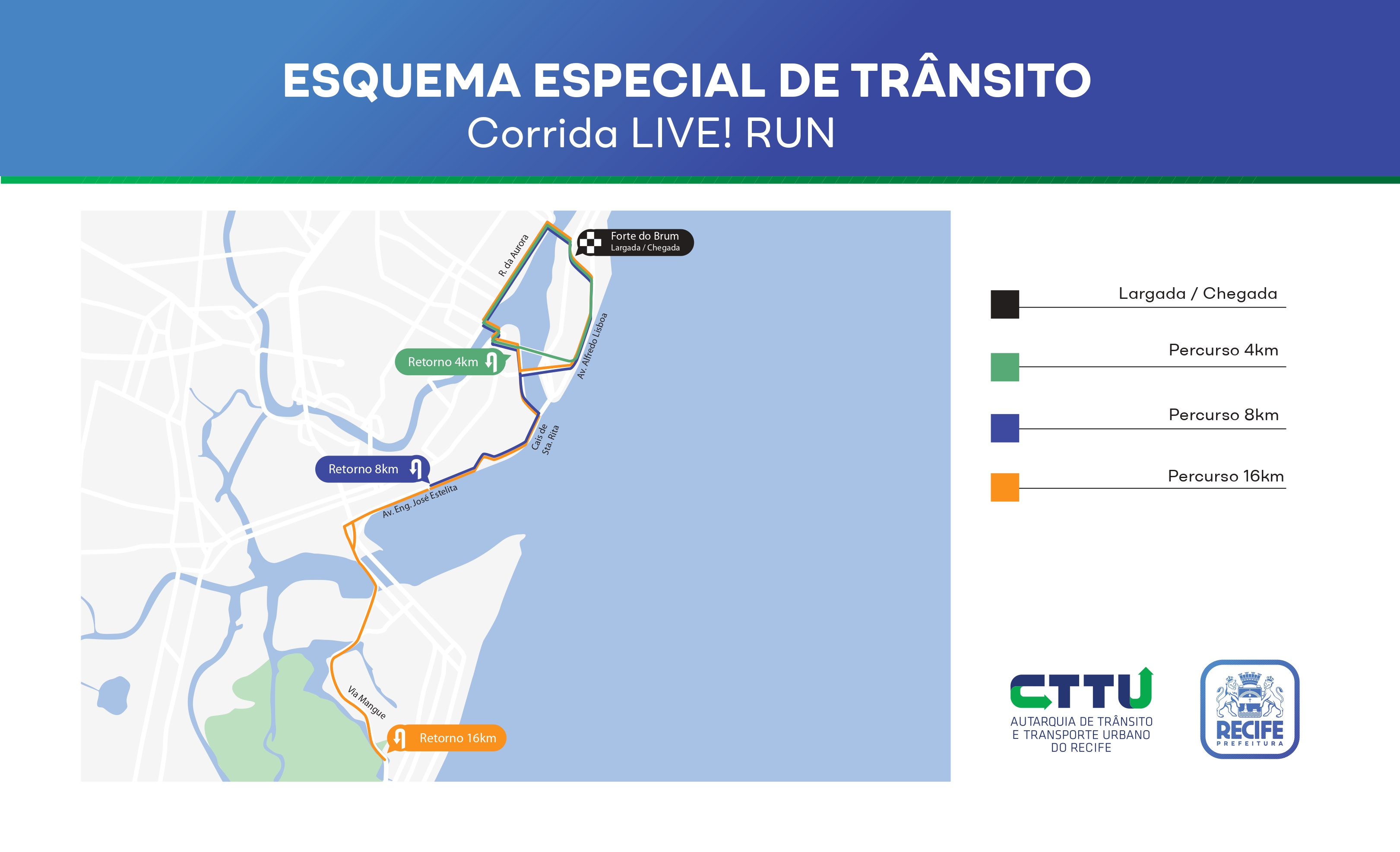 Cttu Prepara Operação Especial De Trânsito Para A Corrida Com Percurso Pelo Centro E Zona Sul Cttu 6657